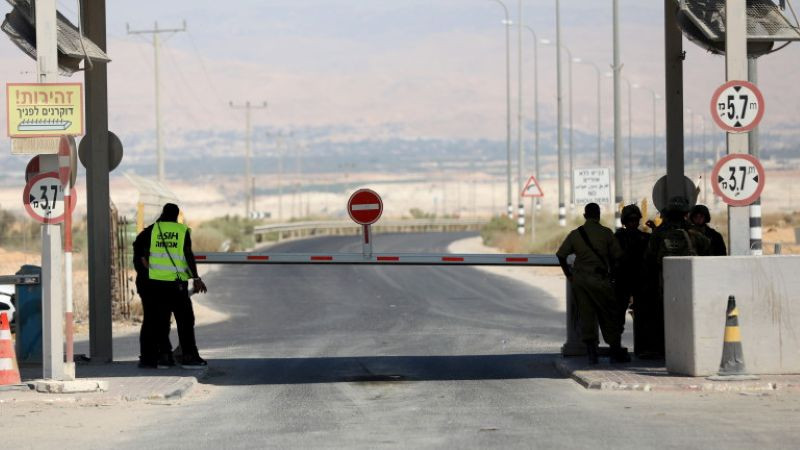 Израел отново затваря граничния пункт между Западния бряг и Йордания